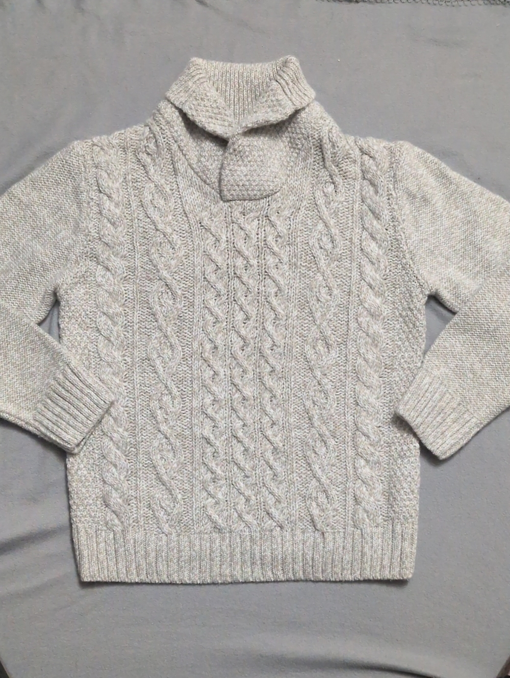 Immagini Men's Cable Knit Wool Sweater Size M